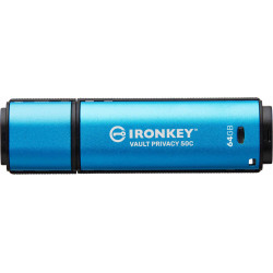 Kingston USB-Stick  64GB Kingston IronKey Vault Privacy 50C AES-256 retail