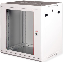Roline 19" Wall Cabinet Basic Plus 12U, 600x450 BxT grey