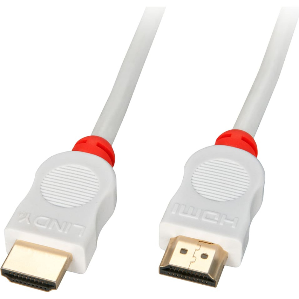 Lindy HDMI High Speed Cable, White, 2m