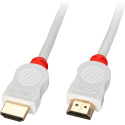 Lindy HDMI High Speed Cable, White, 2m