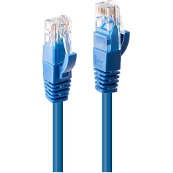 Lindy 1m Cat.6 U/UTP Network Cable, Blue