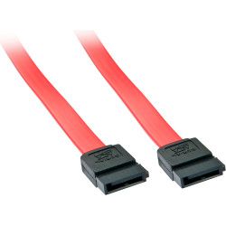 Lindy Int. SATA III Cable, Red, 0.5m