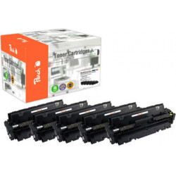 Peach 112094 tonera kārtridžs 4 pcs Oriģināls Melns, Tirkīzzils, Fuksīns, Dzeltens