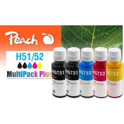Peach 321285 tintes kārtridžs 5 pcs Saderība Standarta produktivitāte Melns, Tirkīzzils, Fuksīns, Dzeltens