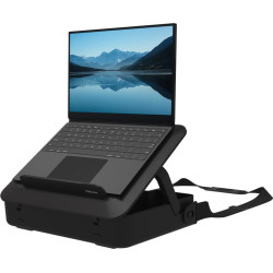 Fellowes BREYTA LAPTOP STAND CARRY CASE BLACK 35,6 cm (14") Ciets portatīvā datora apvalks Melns