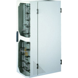 Apranet VARI 2000 Wandverteiler 12 HE 1103x636x360mm zweiteilige T&uuml;r