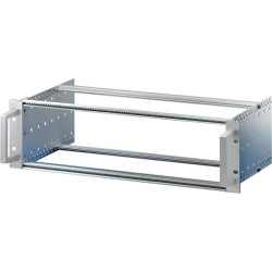 Schroff EuropacPRO 19" Subrack Kit for Backplane, Heavy, Retrofit Shielding, With Front Handle, 6 U, 355 mm