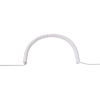 Bachmann Wendelleitung 1m-4m,ws,0,2m gerade, CS-YMH11Y-J 5x1,5mm²  geschn.unverp.