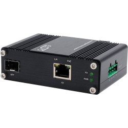 Exsys EX-60340 Industrial Media Konverter 60W SFP -40°C bis +75°C