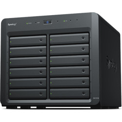 Synology DX1215II storage drive enclosure HDD/SSD enclosure Black 2.5/3.5"