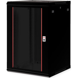 Roline 19" Wall Cabinet Basic Plus 18U, 600x600 BxT black