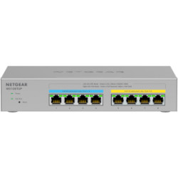 Netgear MS108TUP Unmanaged L2 2.5G Ethernet (100/1000/2500) Power over Ethernet (PoE) Grey