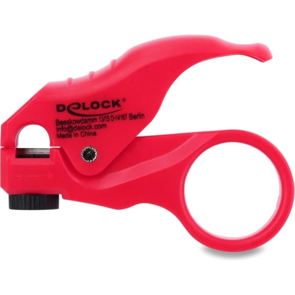 Delock Stripping tool for network cables red