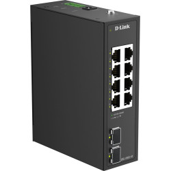 D-Link DIS-100G-10 10-Port Switch Industrial Gigabit 4x Rj45 + 2x SFP