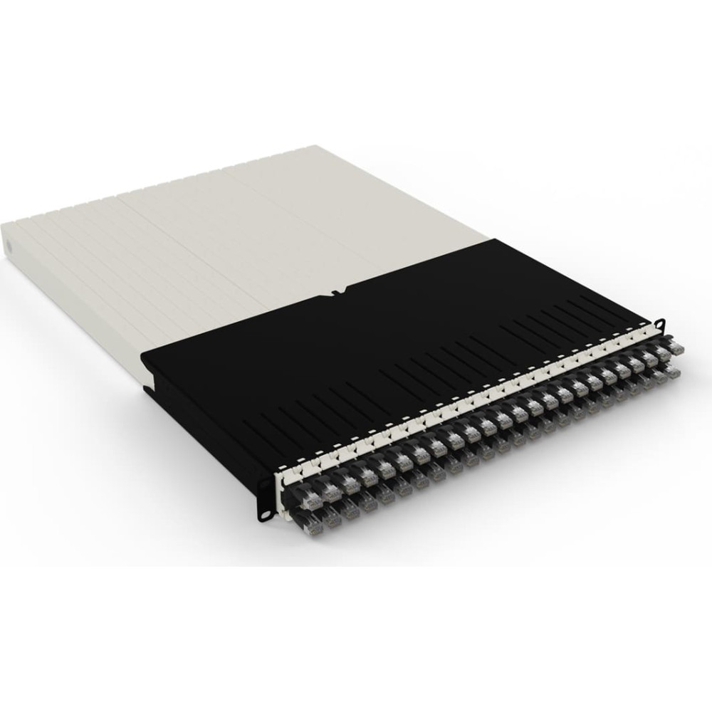 Patchbox .one 30RU STP schwarz Cat.6a 1,8m