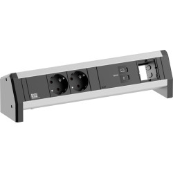 Bachmann DESK 2xCEE7/3 1xUSB C/C 100W, 1xCM