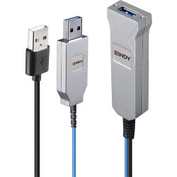 Lindy 30m Fibre Optic USB 3.0 Cable