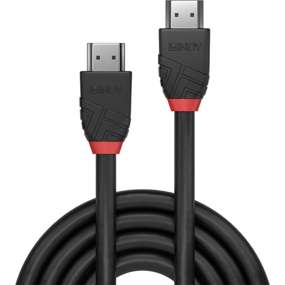 Lindy 10m 8K60Hz HDMI Cable, Black Line