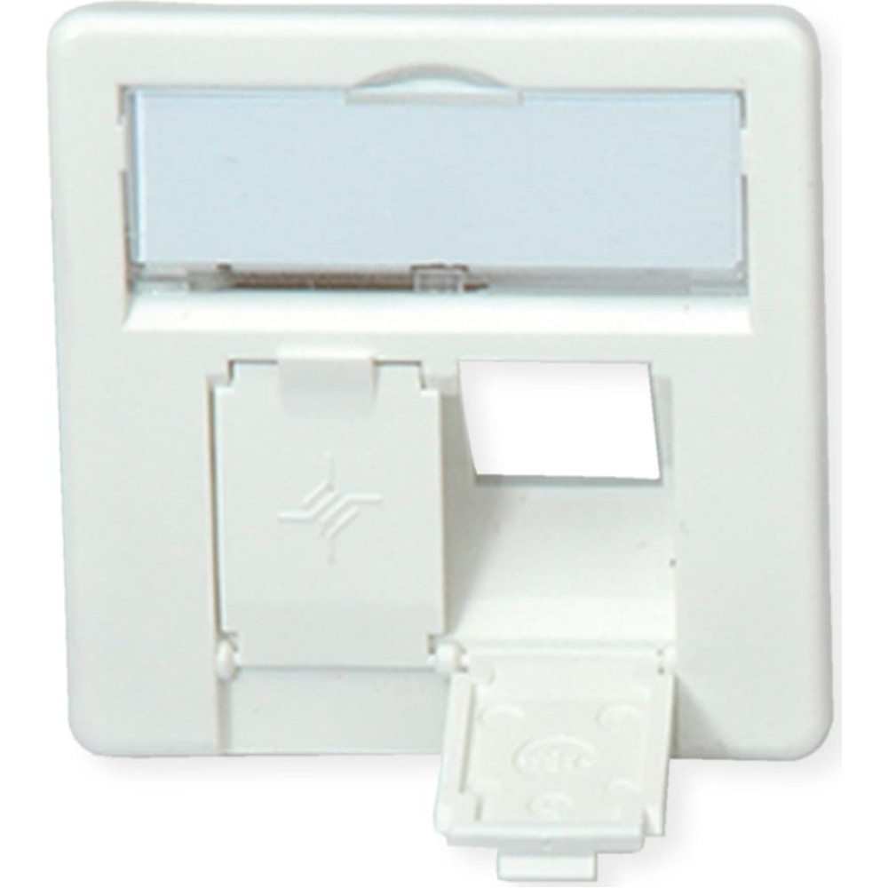 Teleg&auml;rtner Karl G&auml;rtner  TELEG&Auml;RTNER Faceplate for Telecommunications Outlets, alpine white