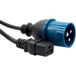ACT POWERCORD CEE1-C19 BLACK 2.50M