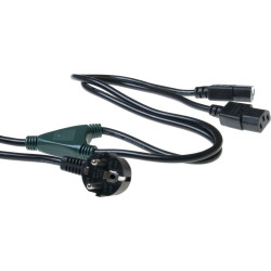 ACT POWERCORD SCHUKO-2XC13   1.80M