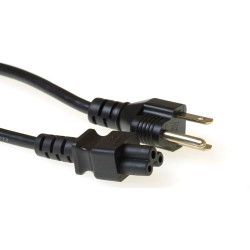 ACT POWERCORD USA-C5 BLACK   1.80M
