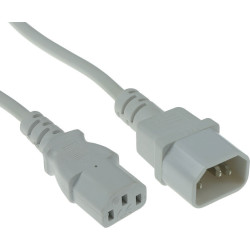 ACT POWERCORD C13-C14 WH 3.00M
