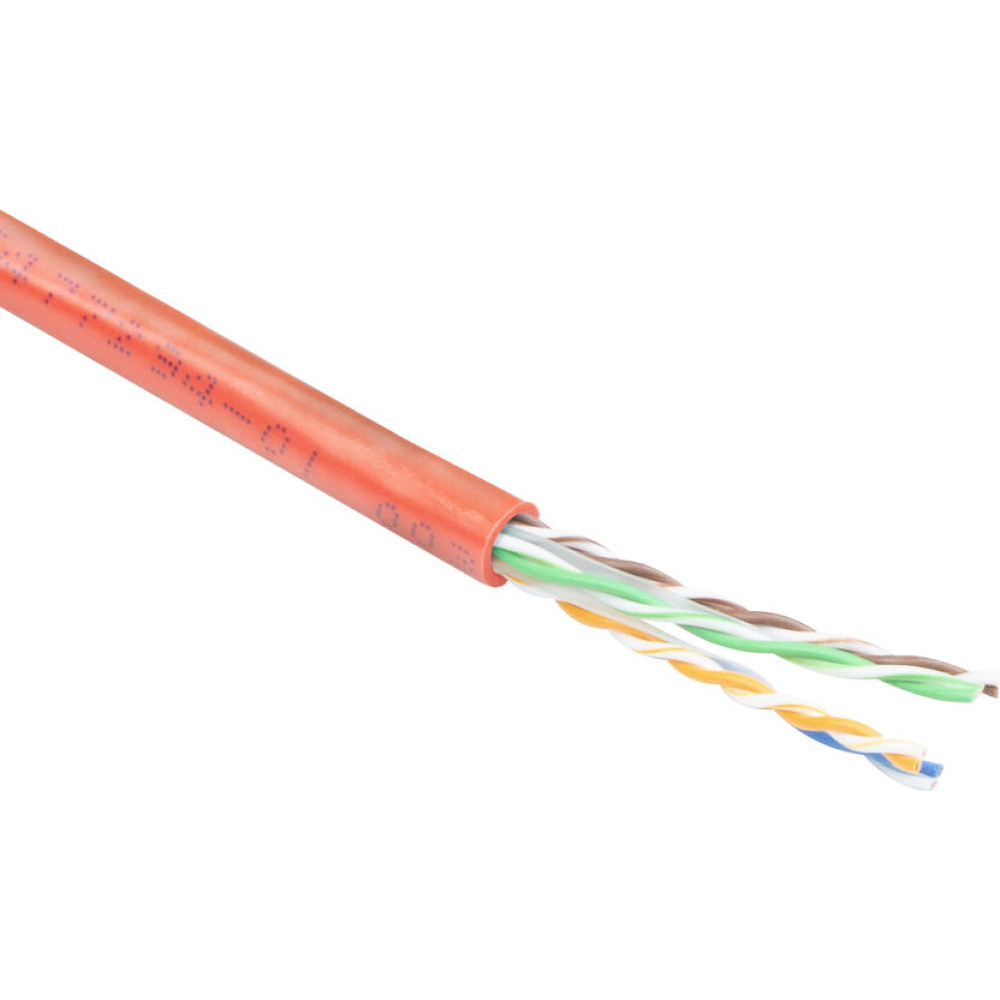 ACT C6A U/UTP PATCH PVC RED   305M