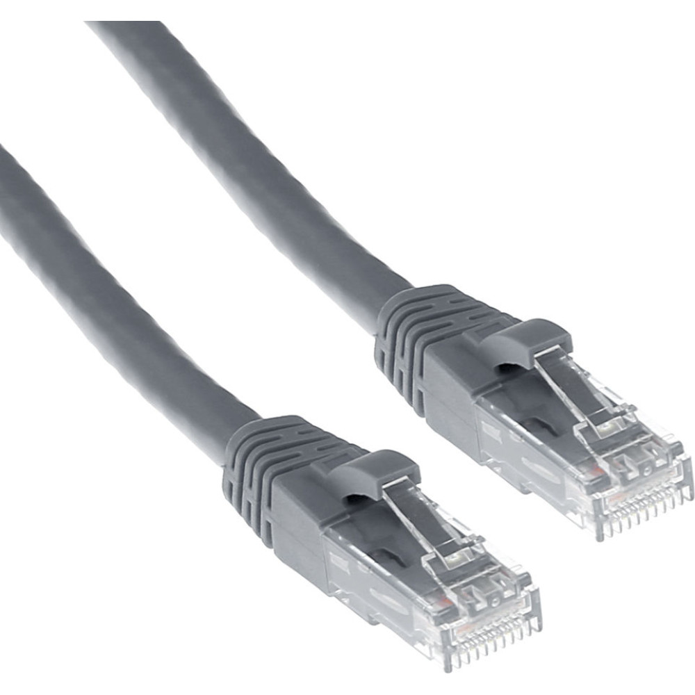 ACT CAT6A U/UTP SNAGLESS GY 15.00M