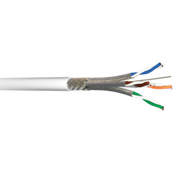 Multimedia Connect CAT6A S/FTP LSZH WHITE 500M