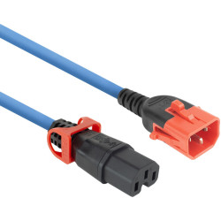 ACT POWERCORD C14DL-C15L BU 1.00M