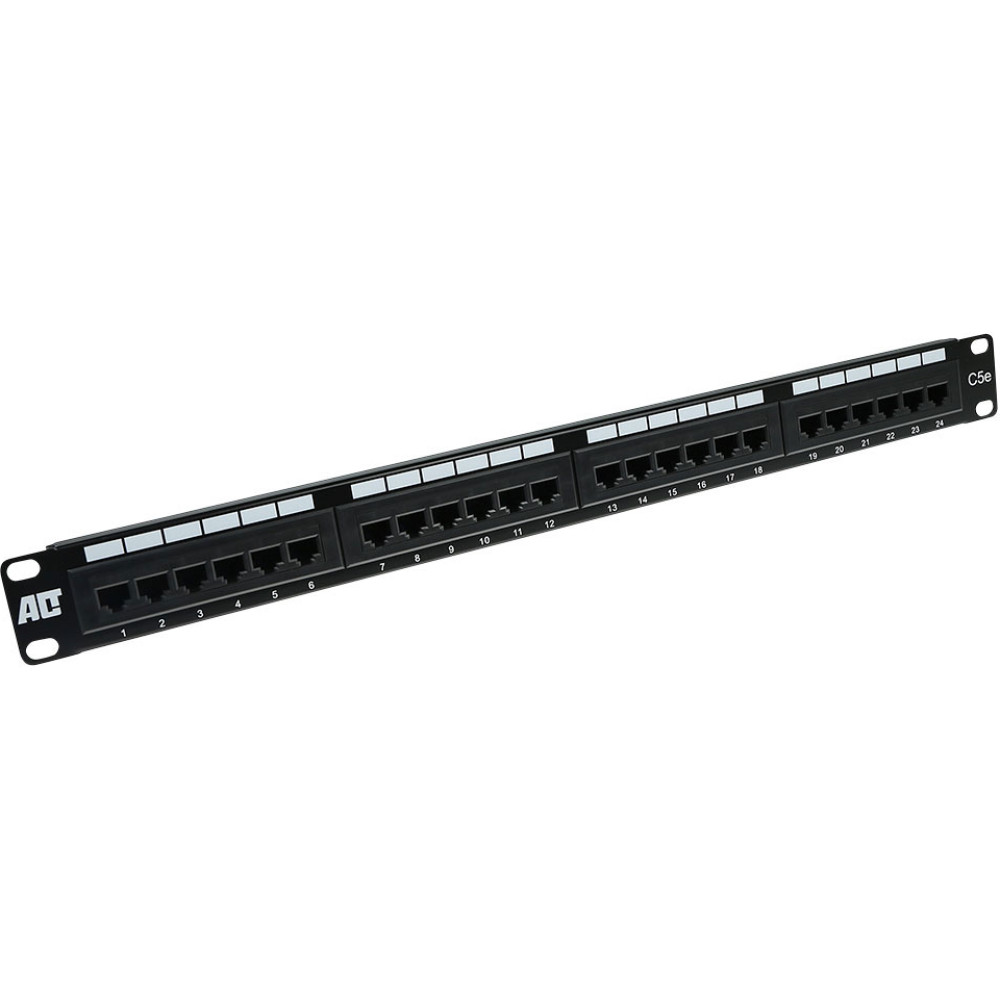 ACT PATCHPANEL 24P UTP C5E