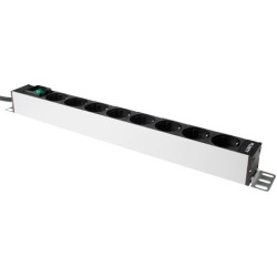 Plenty PDU 8X CEE7/7 WITH SWITCH 2.5M