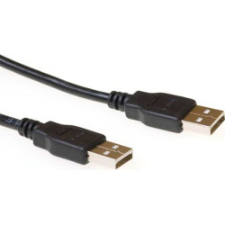 ACT USB 2.0 A-A M/M BLACK    5.00M