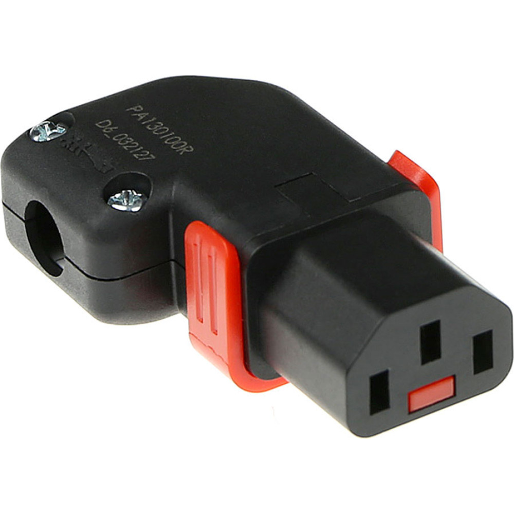 ACT REWIREABLE C13 R/L IEC LOCK+