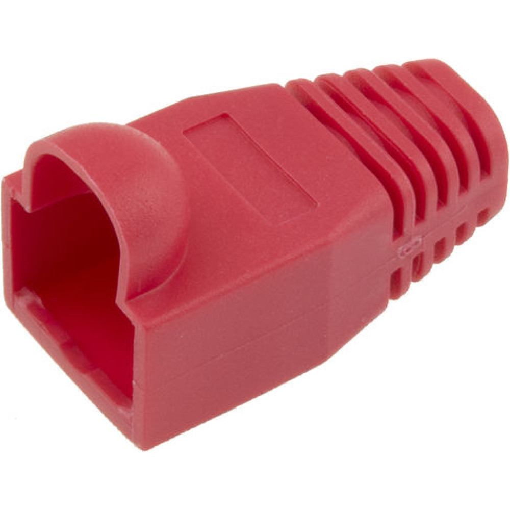 ACT CABLE BOOT RJ45 5.5MM RED