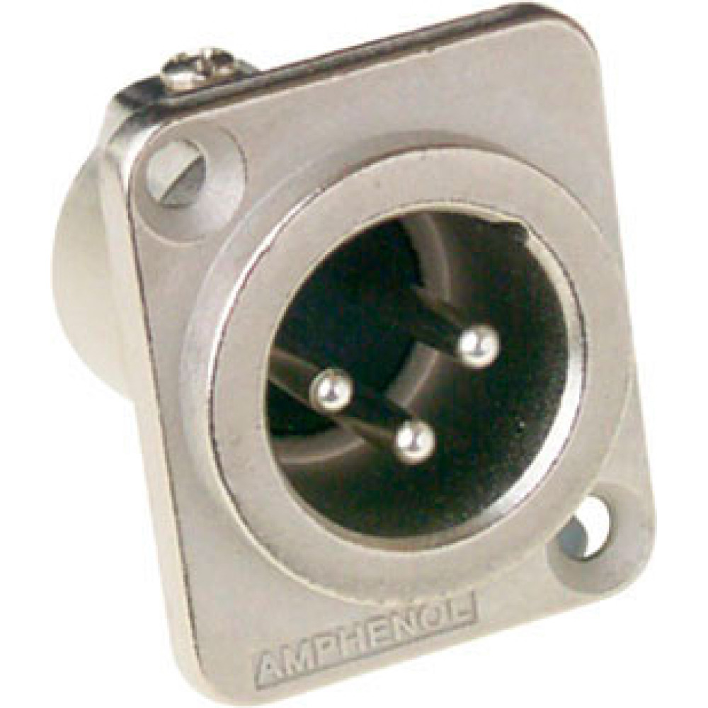 Amphenol XLR-5 AC D-CHASSIS MALE