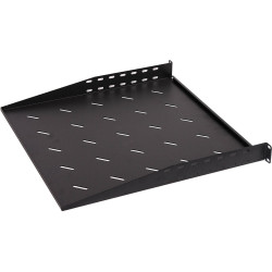 WP RACK FIXED SHELF 1U 300MM BLACK