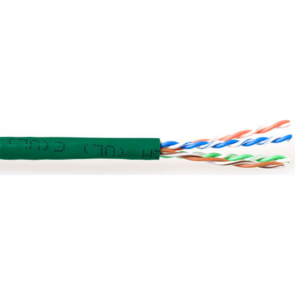 ACT C6 U/UTP PATCH PVC GREEN  305M