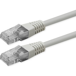 Roline UTP Patch Cord, Cat.6 (Class E), PoE, white, 3 m