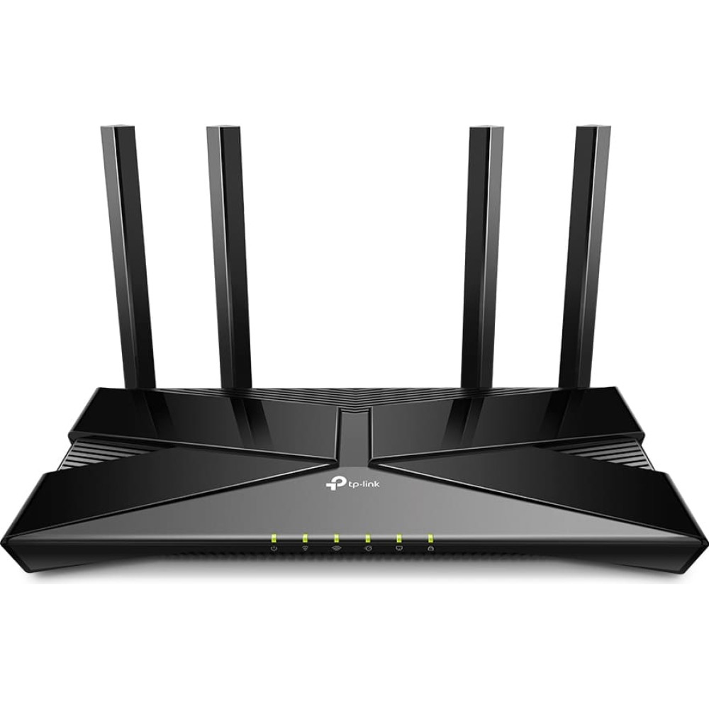Tp-Link Archer AX53 bezvadu rūteris Tīkls Gigabit Ethernet Divkār&scaron;ā frekvenču josla (2.4 GHz / 5 GHz) Melns