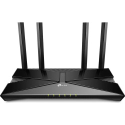 Tp-Link Archer AX53 bezvadu rūteris Tīkls Gigabit Ethernet Divkār&scaron;ā frekvenču josla (2.4 GHz / 5 GHz) Melns