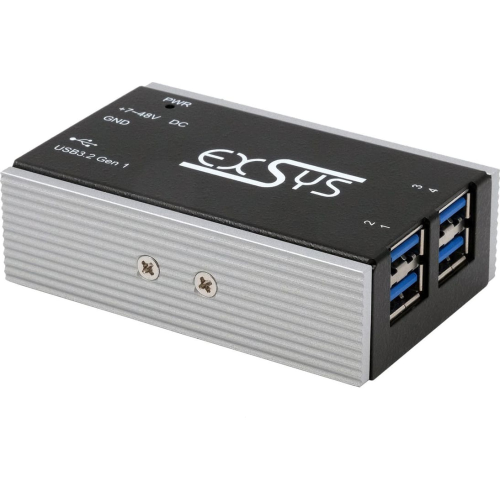 Exsys EX-1181HMS-WT 4-Port USB 3.2 Gen 1 Hub