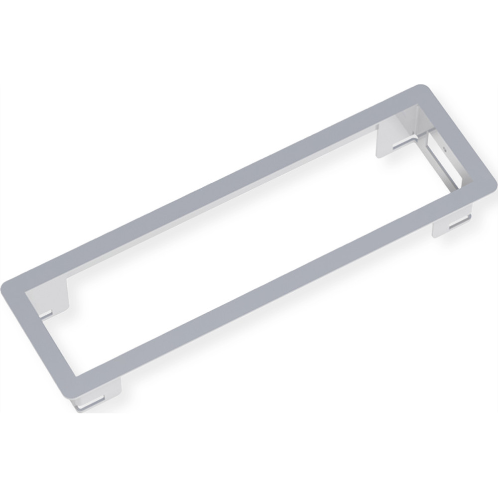 Bachmann POWER FRAME mounting frame Small 3-gang, silver