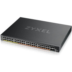 Zyxel XMG2230-52HP Vadīts L2/L3 2.5G Ethernet (100/1000/2500) Power over Ethernet (PoE) 1U Melns