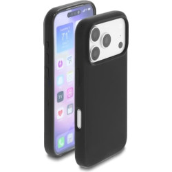 Delock Protective Case for iPhone 17 Pro compatible with MagSafe made of soft-touch silicone black