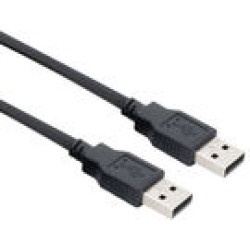 ACT USB 2.0 A-A M/M BLACK    1.80M