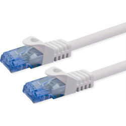 Value UTP Patch Cord Cat.6A (Class EA), white, 10 m