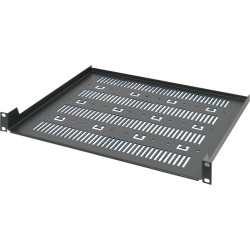 Schroff 19" Equipment Shelf, 1 U, RAL 7021