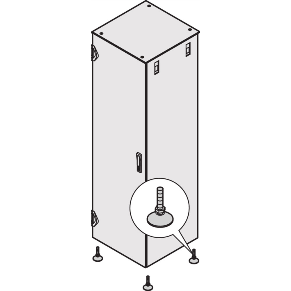 Schroff Varistar Adjustable Feet
